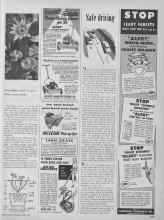 Better Homes & Gardens April 1955 Magazine Article: Safe driving