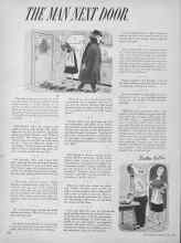 Better Homes & Gardens April 1955 Magazine Article: THE MAN NEXT DOOR