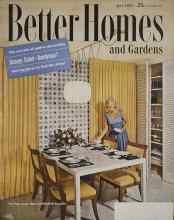 Better Homes & Gardens April 1955 Magazine Cover