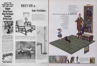 Better Homes & Gardens April 1955 Magazine Article: Page 18