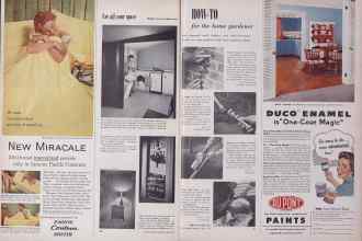 Better Homes & Gardens April 1955 Magazine Article: Page 28