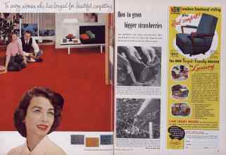 Better Homes & Gardens April 1955 Magazine Article: Page 44