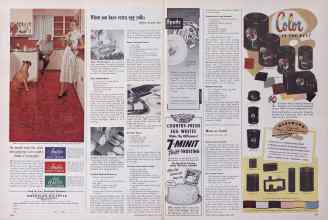 Better Homes & Gardens April 1955 Magazine Article: Page 166