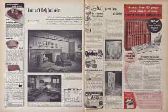 Better Homes & Gardens April 1955 Magazine Article: Page 180
