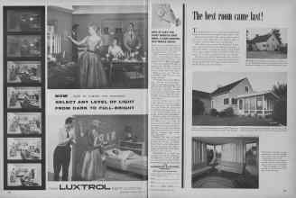 Better Homes & Gardens April 1955 Magazine Article: Page 196