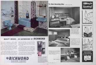 Better Homes & Gardens April 1955 Magazine Article: Page 250