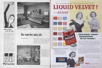 Better Homes & Gardens April 1955 Magazine Article: Page 252