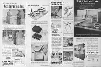 Better Homes & Gardens April 1955 Magazine Article: Page 254