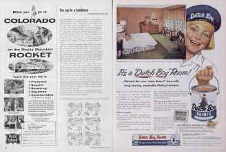 Better Homes & Gardens April 1955 Magazine Article: Page 264