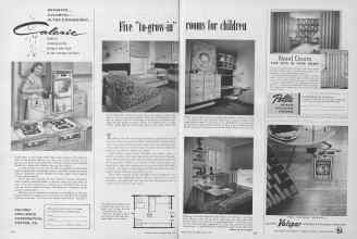 Better Homes & Gardens April 1955 Magazine Article: Five 
