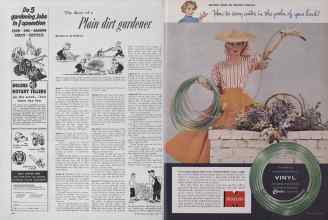 Better Homes & Gardens April 1955 Magazine Article: Page 316