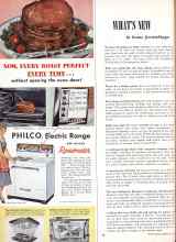 Better Homes & Gardens May 1955 Magazine Article: WHAT'S NEW in home furnishings