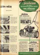 Better Homes & Gardens May 1955 Magazine Article: kitchen cooking