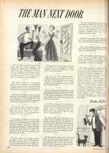 Better Homes & Gardens May 1955 Magazine Article: THE MAN NEXT DOOR