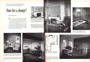 Better Homes & Gardens May 1955 Magazine Article: Time for a change!