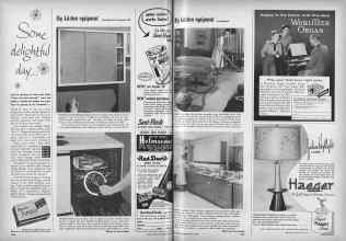 Better Homes & Gardens May 1955 Magazine Article: Page 204