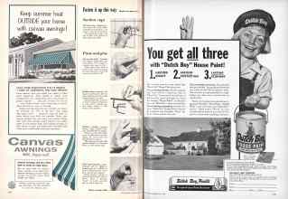 Better Homes & Gardens May 1955 Magazine Article: Page 226