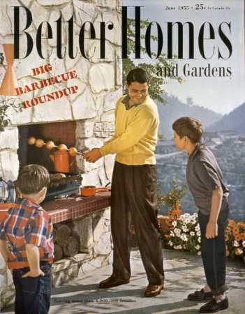 Better Homes & Gardens June 1955 Magazine Cover