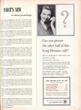 Better Homes & Gardens June 1955 Magazine Article: WHAT'S NEW in home furnishings