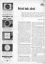 Better Homes & Gardens June 1955 Magazine Article: Detroit looks ahead