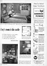 Better Homes & Gardens June 1955 Magazine Article: A boy's room is his castle