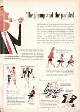 Better Homes & Gardens June 1955 Magazine Article: The plump and the padded