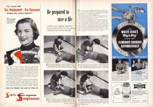 Better Homes & Gardens June 1955 Magazine Article: Be prepared to save a life