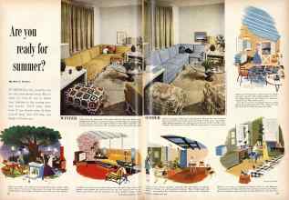 Better Homes & Gardens June 1955 Magazine Article: Are you ready for summer?