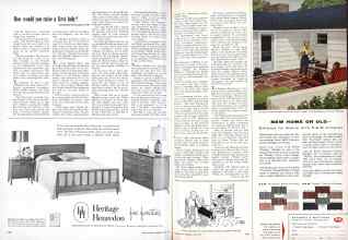 Better Homes & Gardens June 1955 Magazine Article: Page 178