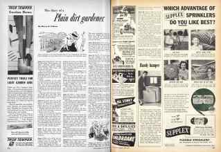 Better Homes & Gardens June 1955 Magazine Article: The diary of a Plain dirt gardener