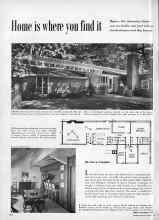 Better Homes & Gardens July 1955 Magazine Article: Home is where you find it