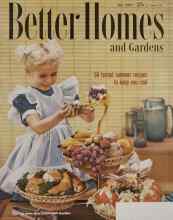 Better Homes & Gardens July 1955 Magazine Cover