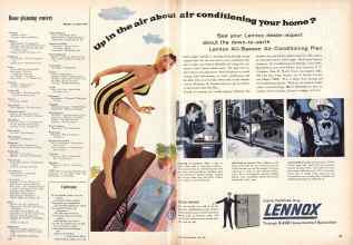 Better Homes & Gardens July 1955 Magazine Article: Page 128