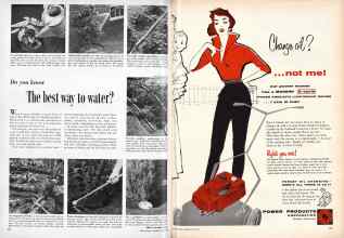 Better Homes & Gardens July 1955 Magazine Article: Page 132