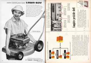 Better Homes & Gardens July 1955 Magazine Article: Page 136