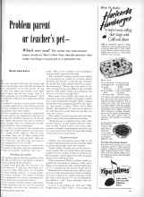 Better Homes & Gardens August 1955 Magazine Article: Problem parent or teacher's pet