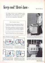 Better Homes & Gardens August 1955 Magazine Article: Keep cool Here's how