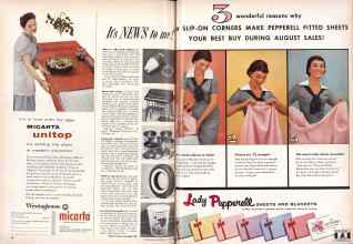 Better Homes & Gardens August 1955 Magazine Article: Page 36