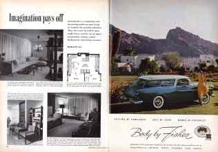 Better Homes & Gardens August 1955 Magazine Article: Page 124