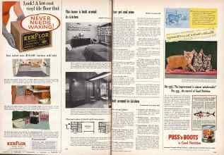 Better Homes & Gardens August 1955 Magazine Article: Page 126