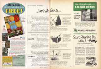 Better Homes & Gardens August 1955 Magazine Article: AUGUST GARDEN REMINDERS: Now's the time to . . .
