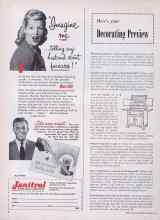 Better Homes & Gardens September 1955 Magazine Article: Here's your Decorating Preview