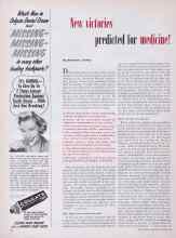 Better Homes & Gardens September 1955 Magazine Article: New victories predicted for medicine!