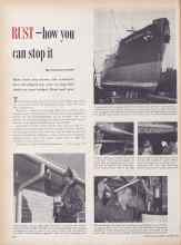 Better Homes & Gardens September 1955 Magazine Article: RUST--how you can stop it