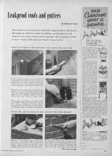 Better Homes & Gardens September 1955 Magazine Article: Leakproof roofs and gutters