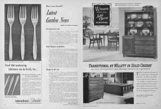 Better Homes & Gardens September 1955 Magazine Article: Page 16