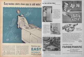 Better Homes & Gardens September 1955 Magazine Article: Page 134