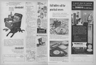 Better Homes & Gardens September 1955 Magazine Article: Page 144