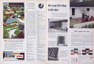 Better Homes & Gardens September 1955 Magazine Article: Page 154
