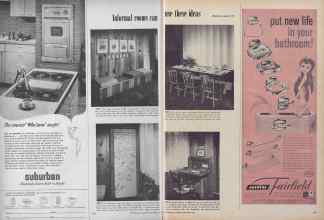 Better Homes & Gardens September 1955 Magazine Article: Page 174